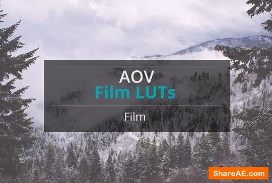 AOV Film LUTs Pack