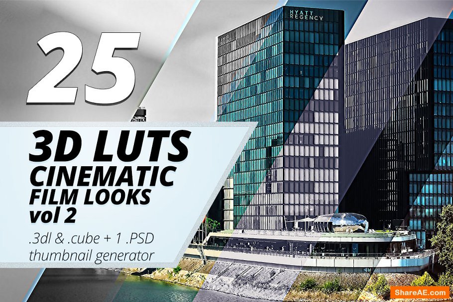 3d Luts - Cinematic Film Looks vol.2
