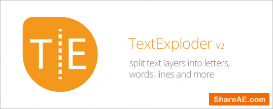 TextExploder V2 (Aescript)