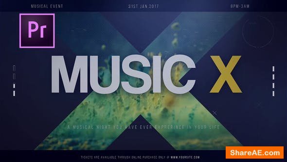 Videohive Music X - PREMIERE PRO