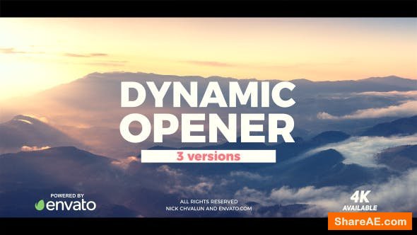 Videohive Dynamic Opener 20710281
