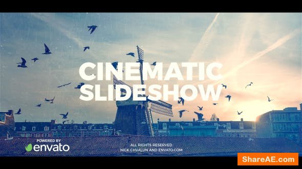 Videohive Cinematic Slideshow 20789588