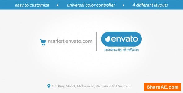Videohive Minimal Marketplace Logo