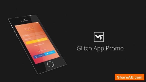 Videohive Glitch App Promo 13679605