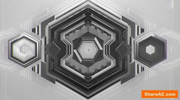 Videohive Hexagon Intro