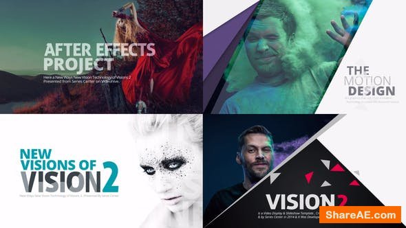 Videohive VISION 2 | Slideshow & Motion Title