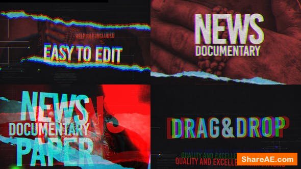 Videohive News And Documentary Opener