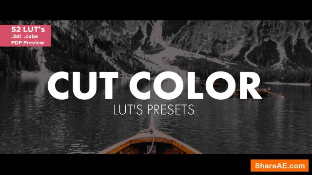 Cut Color LUT's 176115 (Motion Array)