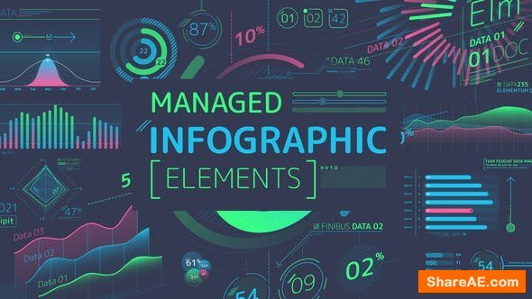 Videohive Managed Infographic Elements