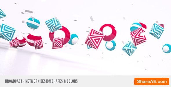 Videohive Broadcast - Network Design Shapes & Colors