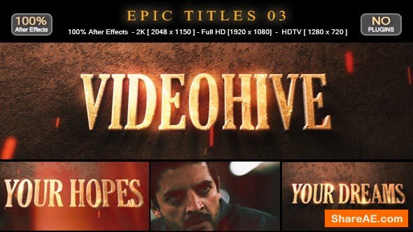 Videohive Epic Titles 03