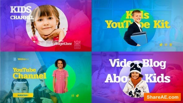 Videohive  Kids YouTube Kit