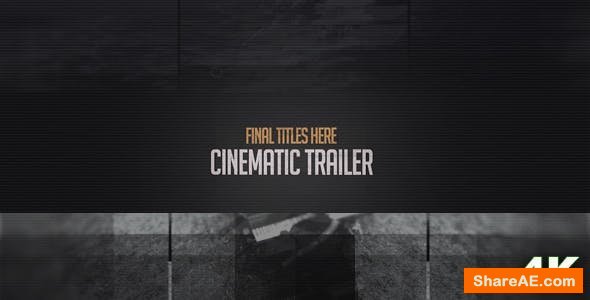 Videohive  Cinematic Trailer in 4K