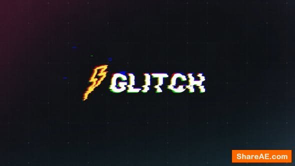 Videohive Glitch Logo 23164217