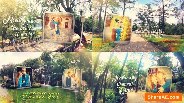 Videohive Matrimony Summer Slideshow