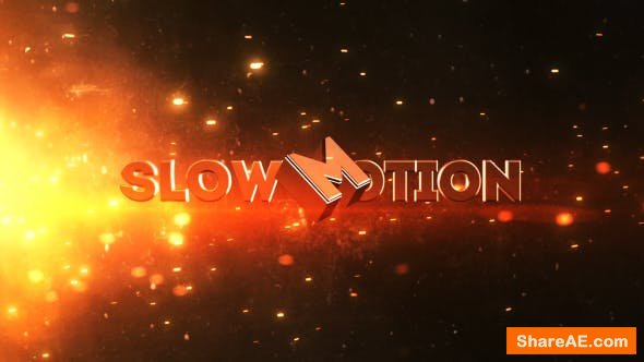 Videohive Slow Motion Trailer
