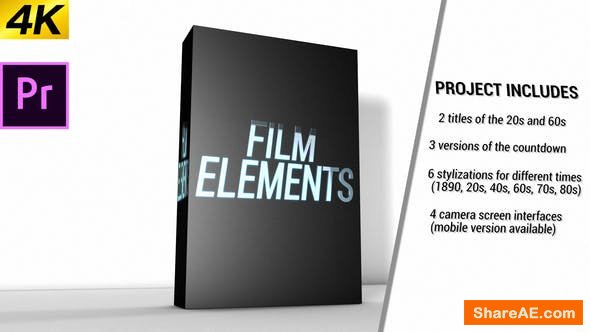 Videohive Movie Element Pack - Premiere Pro