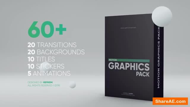 60 Motion Graphics Pack For Premiere Pro