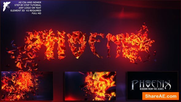 Videohive Fire Logo 24257439
