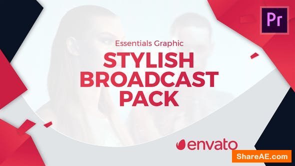 Videohive Stylish Broadcast Pack | Essential Graphics | Mogrt - Premiere Pro