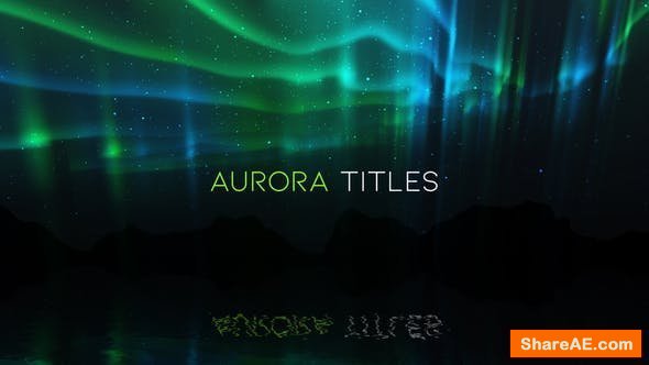 Videohive Aurora Titles