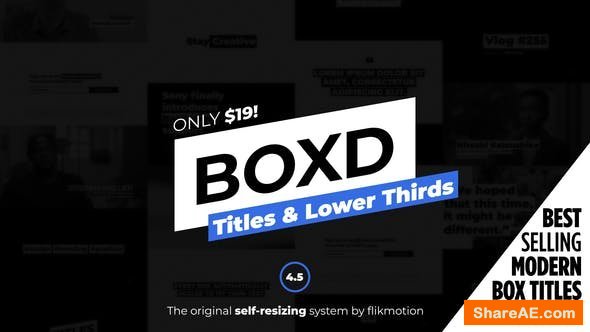 Videohive Titles and Lower Thirds v4.5