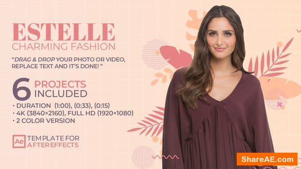 Videohive Estelle Charming Fashion - Stylish Clothing Sale