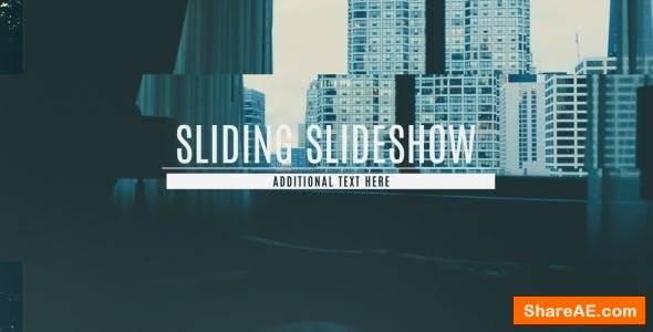 Videohive Sliding Slideshow 15810005