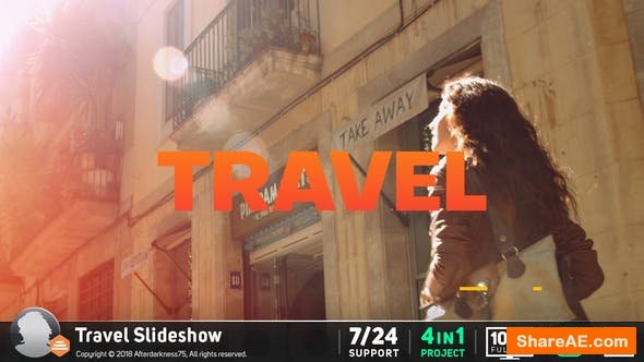 Videohive Travel Slideshow