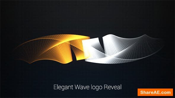 Videohive Elegant Wave Logo Reveal