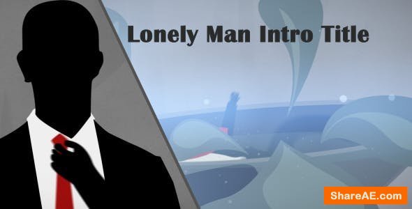 Videohive Lonely Man Intro Title