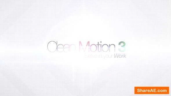 Videohive Clean Motion 3