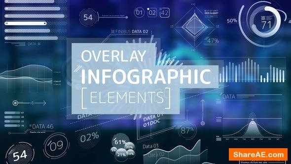 Videohive Overlay Infographic Elements