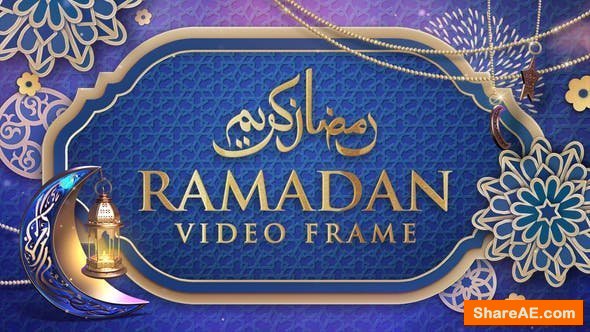 Videohive Ramadan Video Frame