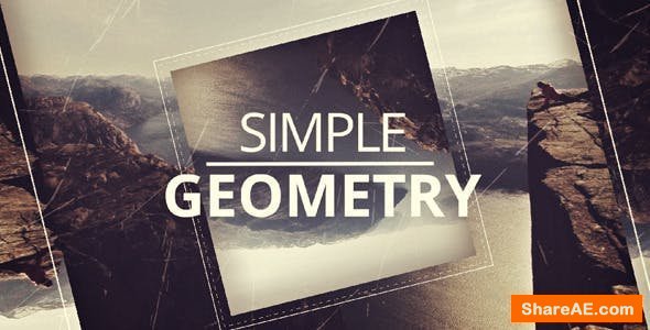 Videohive Simple Geometry Opener