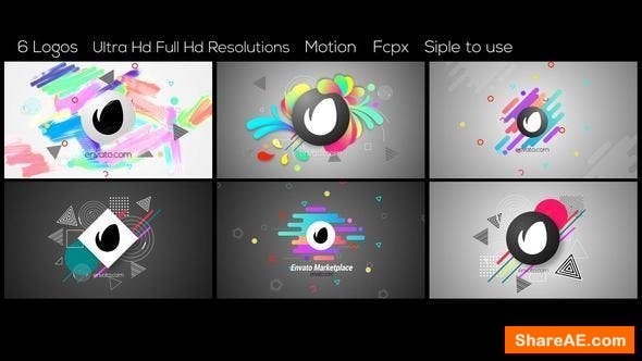 Videohive Abstract Logos - Final Cut Pro