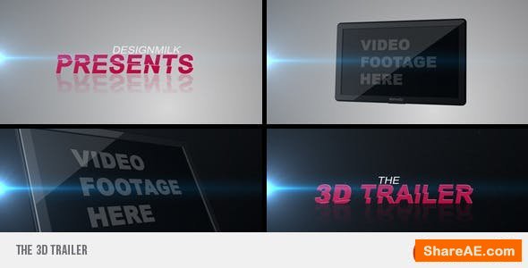 Videohive The 3D Trailer