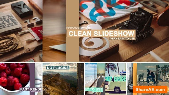 Videohive Clean Slideshow 9752463
