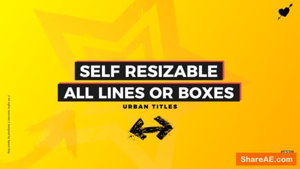 Videohive Box Titles - Self Resizing | FCPX or Apple Motion - Final Cut Pro