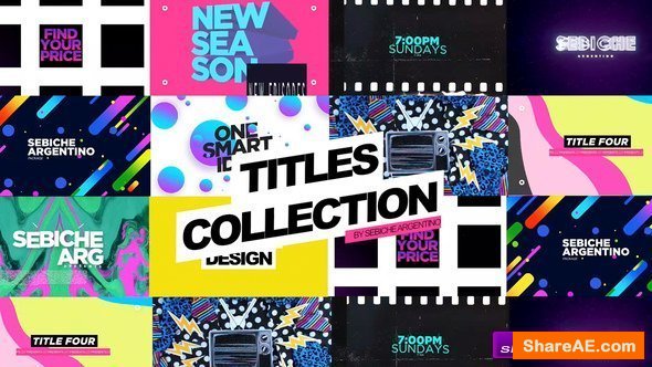 Videohive Titles Collection - Apple Motion Templates