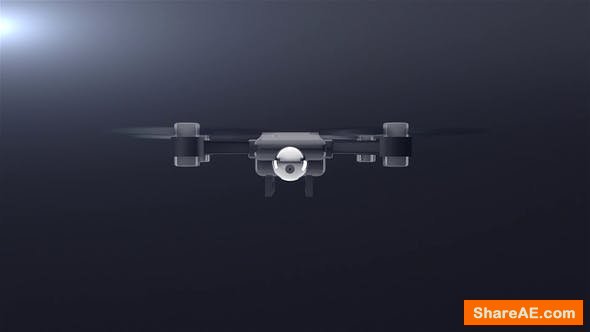 Videohive Drone Logo Reveal - Final Cut Pro