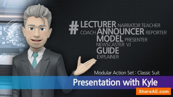 Videohive Presentation With Kyle: Classic Suit