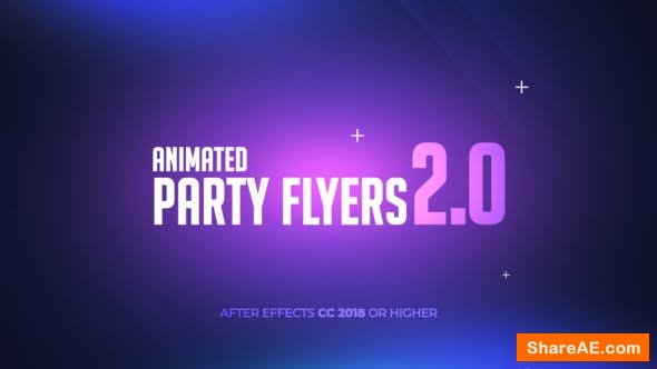 Videohive Animated Party Flyers 2.0