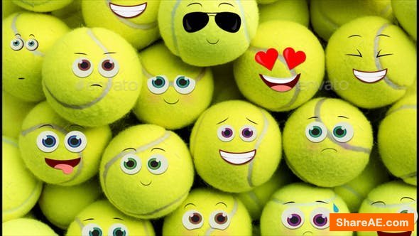 Videohive Cartoon Emoticons V.3 - Motion Graphics
