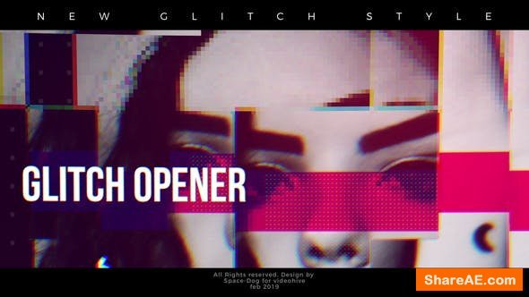 Videohive Glitch Inspired Opener - Final Cut Pro