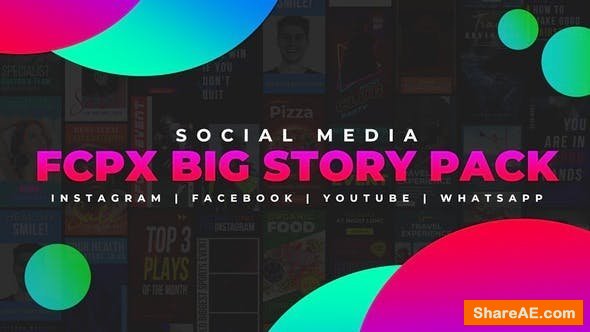 Videohive FCPX Big Stories Pack - Apple Motion