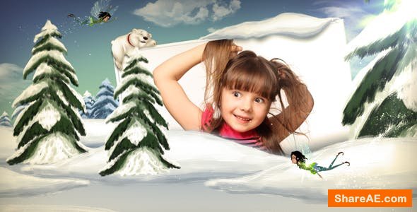 Videohive Winter Magic Slideshow