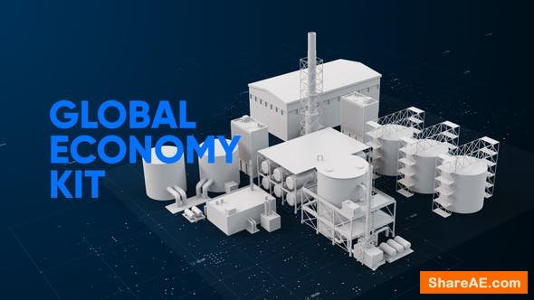 Videohive Global Economy Broadcast Pack