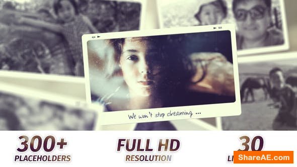 Videohive Memories Slideshow | Photo Album