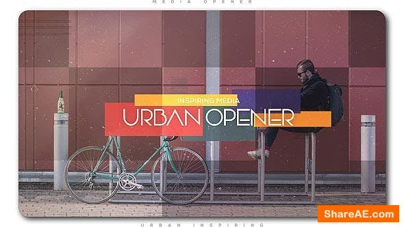 Videohive Urban Inspiring Media Opener | Slideshow